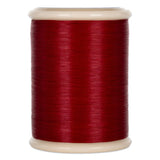 YLI Hand Quilting Thread - 100% Egyptian Cotton, Glazed, Strong & Tangle-Free, 500 yd. Spool - Red