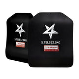 Yes4All 3D Weight Vest Plates 5.75LB Pairs with Curved Ergonomic Design for Plate Carrier, Body Workout, Intensive Training, Ruc