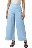 Aurelia Printed Pure Cotton Strechable Palazzo Pants for Women | Ankle Length Palazzo Pants for Women | Pure Cotton Palazzo Pant