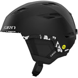 Giro Grid Spherical Ski Helmet - Snowboard Helmet for Men & Women - Matte Black Stained - M (55.5-59cm)