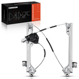 A-Premium Window Regulator with 2-Pin Motor Compatible with Chevrolet Silverado 1500 2014-2018, Silverado 2500 2015-2018 & GMC S