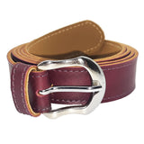 Exotique Maroon Casual Faux Leather Belt For Women (Bw0022MnL)