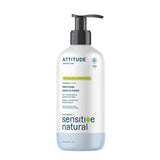 ATTITUDE Hand Soap for Sensitive Skin Enriched with Oat, EWG Verified, Dermatologically Tested, Vegan, Extra Gentle, Unscented,