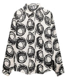 LERIYA FASHION Women's Oversized Fit Shirt (LF-W1763_White L)