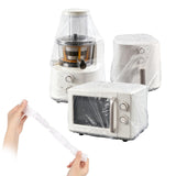 Nexarelle 40 Pcs Disposable Dust Cover 24''x28'' Clear Kitchen Appliance Covers Clear Universal Appliance Dustproof Protector
