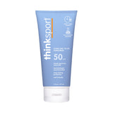 Thinksport Mineral Sunscreen, SPF 50 Clear Zinc Oxide Sunscreen, 6 Fl Oz, Water Resistant Reef Safe Sunscreen, Vegan Broad Spect