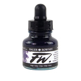 DalerRowney FW Acrylic Ink Bottle Indigo Versatile Acrylic Drawing Ink for Artists and Students Permanent Calligraphy Ink