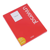 Universal UNV90108 8.5 in. x 11 in. Copier Mailing Labels White (100/Box)