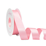 Laferri Double Faced Pink Satin Ribbon,1 X 25 Yards,Fabric Ribbon Use for Gift Wrapping DIY Craft Floral Bouquets Wedding Party