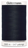 Gutermann SewAll Thread 547 YardsBlack