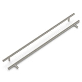 Hickory Hardware Bar Pulls Collection Pull 187/8 Inch (480mm) Center to Center Stainless Steel Finish
