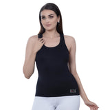 Trylo Camisole Racer Back - Black - L,BLACK,,B0BYZ1987C