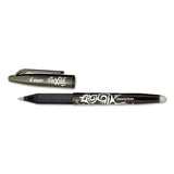 Pilot, FriXion Ball Erasable & Refillable Gel Ink Pens, Fine Point 0.7 mm, Pack of 12, Black