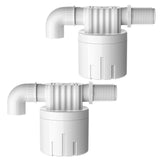 CXZTCL 2pcs Water Float Valve 3/4 Float Valve with Filter for Automatic Control of Water Level in Water Tank,Cistern,Livestock F