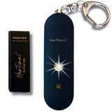 HerTime2 Personal Alarm for Women Adults Seniors - Travel Safe and Waterproof Self Defense Siren - Safety Keychain - Extra Loud