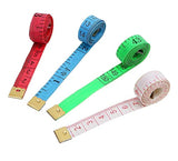 Ofixo Pack Of 4 150 Cm Measuring Tape Meter Gauging Tools Sewing Tailor Portable Tape Measure Measuring