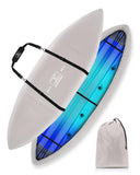 OCEANBROAD 300D/420D/600D Cover, Water-Resistant UV-Resistant Kayak Canoe Fishing Boat Dust Covers for Indoor and Outdoor Storag