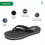 Ortho Joy Doctor Orthopedic Slippers For Ladies Daily Use/Mcr Chappals For Women,Grey,5,B094VH9WG1