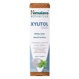 Himalaya Botanique Whitening Antiplaque Toothpaste with Xylitol, Fluoride Free, for Plaque Reduction & Gentle Whitening, 4 oz