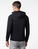 Fyltr Men'S Casual Zip-Up Hoodie With Drawstring Detail - Utility Pockets | Full Zipper | Casual Winterwear For Men,Every Ebony,Every Ebony,S