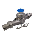 DAE MJS200 2 NSF61 Non Lead Stainless Potable Water Meter, Pulse Output + Couplings, Gallons