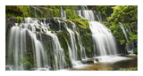 Waterfall Purakaunui Falls, New Zealand-Paper Art-26,,X14,,