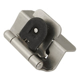 Hickory Hardware P5310SN Double Demountable Hinge 170 Opening Face Frame 1/2 Inch Overlay SelfClosing Feature Easy Insta