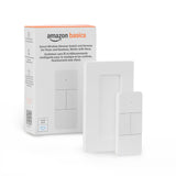 Amazon Basics Smart Dimmer Switch and Remote for Music and Routines, Works with Alexa Only, Compatible Echo Devices Required, Ea