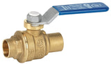 Homewerks, Brass, 116411 NoLead Full Port Ball Valve with 1/4Turn, x Solder, 1Inch, 1 Inch