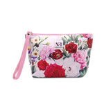 Nfi Essentials Floral Print Makeup Pouch For Women, Small Stylish Cosmetic Pouch For Travel Stylish Bag For Skincare, Accessorie