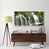 Waterfall Purakaunui Falls, New Zealand-Paper Art-74,,X38,,