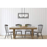 Living District Voir 3-Light Mid-Century Metal Pendant In Black