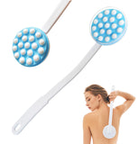 JJHREI Lotion Applicator for Back - Back Lotion Applicator for Women Men Elderly - Curved Long Handle Easy Reach Self Apply Body