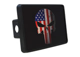 Rogue River Tactical USA American Flag Trailer Hitch Cover Plug US Patriotic Vintage Special Forces Skull