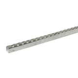 John Sterling FASTMOUNT Adjustable Wall Standard, 72inch, Galvanized, BK01006, Silver