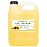 Dr Adorable - 32 oz - Sunflower Oil Unrefined - 100% Pure Natural Premium Organic Cold Pressed