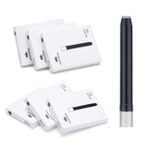 Jinhao Fountain Pen Ink Cartridges Black 36 Pack 5.5mm Bore Diameter Compatible with Majohn A1 A2 10pcs