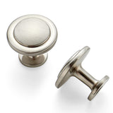 Ravinte 55 Pack Brushed Nickel Cabinet Pulls 1-1/4 inch Kitchen Cabinet Knobs Drawer Knobs Dresser Drawer Pulls Door Dresser Han