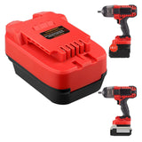 UNIKI Battery Adapter for DeWalt & for Milwaukee to Bauer Battery Adapter Use for Bauer 20V Cordless Power Tool (Adapter only)