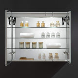 Fresca Spazio 36 Wide X 30 Tall Bathroom Medicine Cabinet W/Led Lighting & Defogger