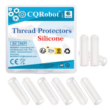 CQRobot Silicone End Caps 80pcs 4/25 Inch High Temp Protective Flexible Screw Thread Protectors Bolt Covers Screw Caps Kit for M