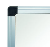 Maya Magnetic Porcelain Dry-Erase Board, 36 X 48, Aluminum Frame