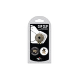 Team Golf NCAA Wake Forest Demon Deacons Cap Clip With 2 Golf Ball Markers Golf Cap Clip with 2 Removable Double-Sided Enamel Ma