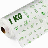 Ofixo Food Wrapping Paper Roll - 1 Kg. Premium Non-Stick Butter Wrapping Paper. Food Wrapping Paper