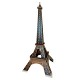 Beistle 7 10 x 3 4 Three Dimensional Eiffel Tower Photo Prop for Paris Themed Party Decorations, Gold/Blue