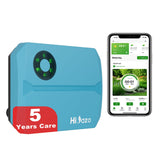 Smart Sprinklers Controller WiFi, Irrigation Controller Easy Use App Enabled, 4 Zone + 16 Plans, Save Water Auto Skip Rain, Free