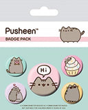 Pusheen Says Hi Badge Pack, 10 x 12.5cm, Multi-color