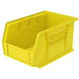 AkroMils 30237 AkroBins Plastic Hanging Stackable Storage Organizer Bin, 9Inch x 6Inch x 5Inch, Yellow, 12Pack