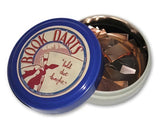 Book Darts Line Markers 125 Count Tin Mixed Metals Bookmarkers