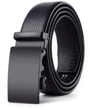 Uzak Men S Pu Leather Auto Lock Grip Belt